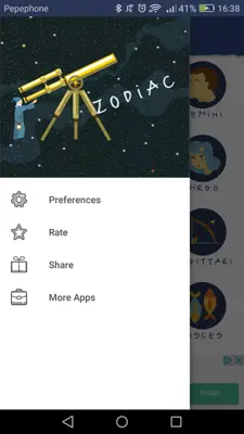 Zodiac android App screenshot 9